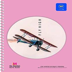 WORLDONE 6 Subject Notebook 300pgs A4